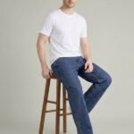 Half Sleeve Mens White Tshirt